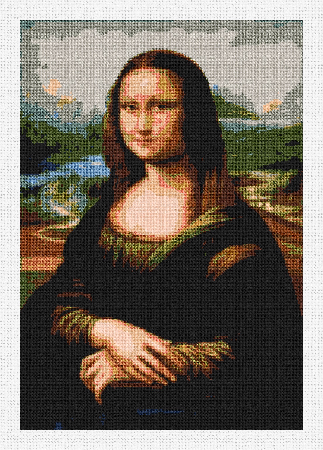 Custom Needlepoint Canvas Kit Canvas NeedlePaint