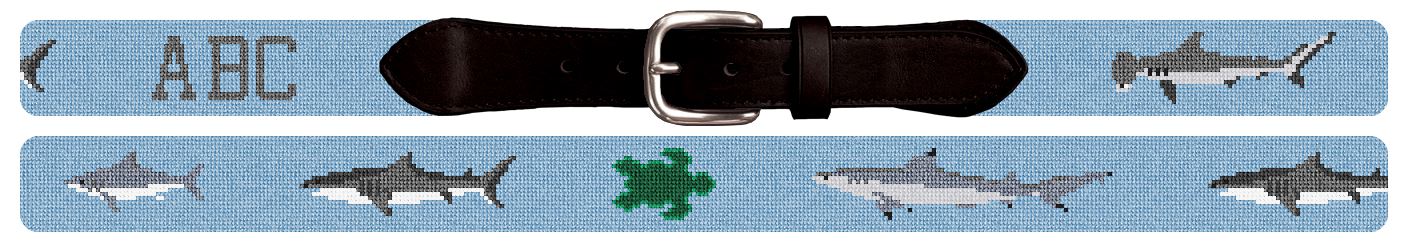 Custom Needlepoint Belt Preview