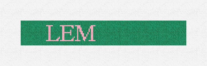 Design Your Own Needlepoint Key Fob Canvas | NeedlePaint