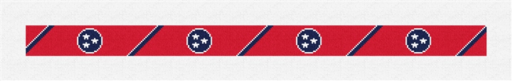 Custom Needlepoint Dog Collar