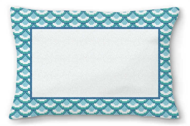 Custom Needlepoint Pillow Preview
