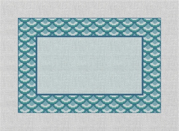 Custom Needlepoint Pillow Kit Canvas