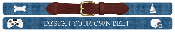 Custom Needlepoint Belt Preview