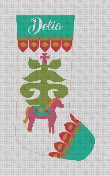 Belle Noel Kiev Needlepoint Stocking Kit