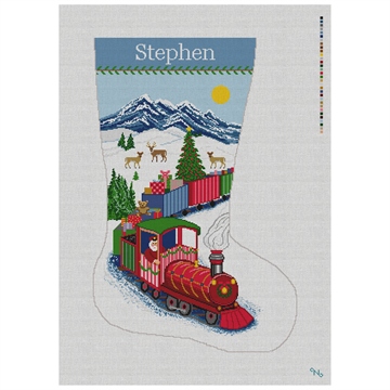Northern Express Stocking Needlepoint Kit