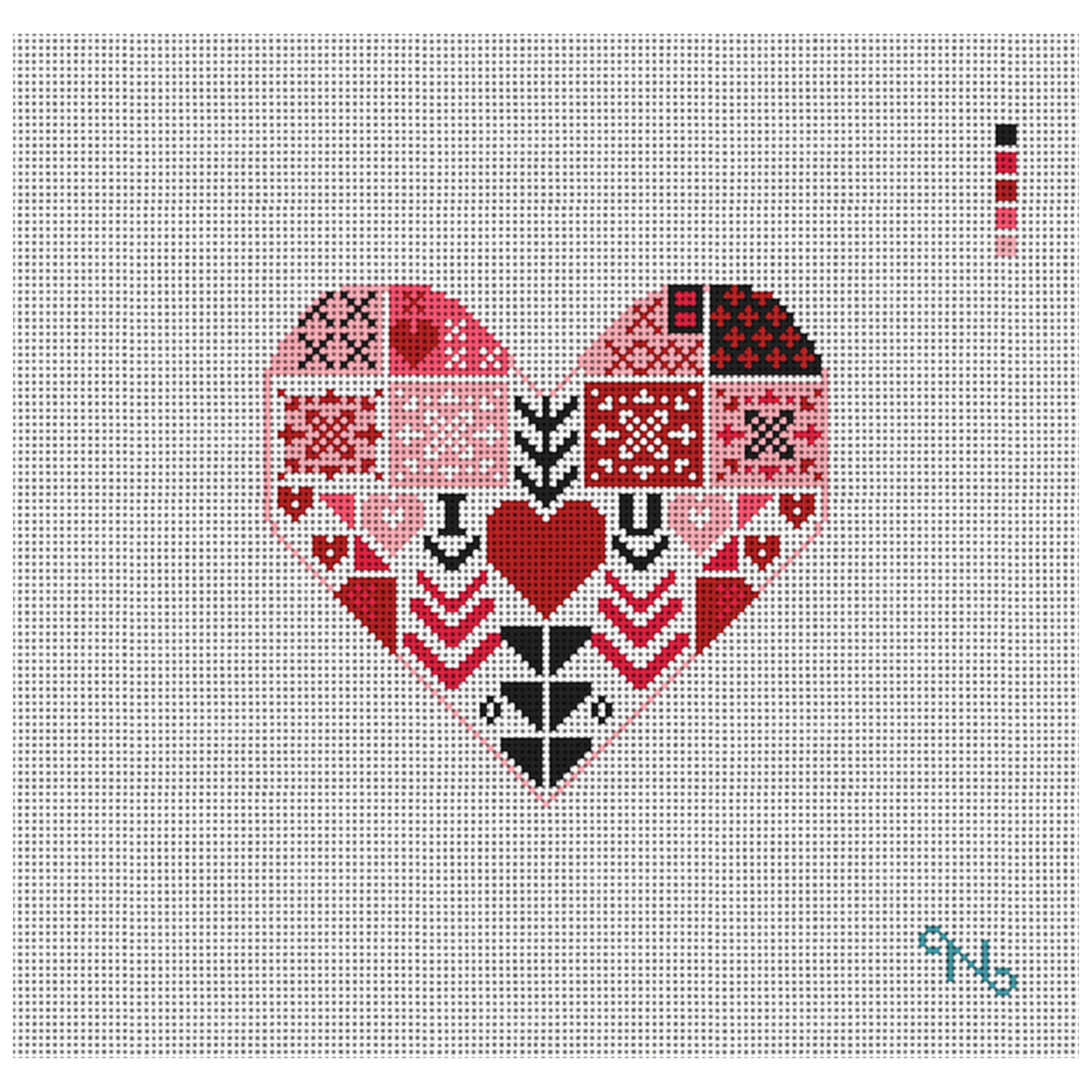 Custom Needlepoint Kit Canvas