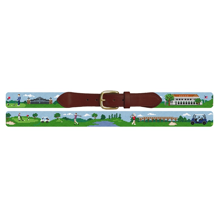 Custom Needlepoint Belt Preview
