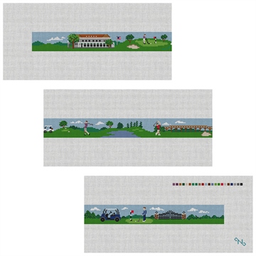 Custom Needlepoint Belt Kit Canvas