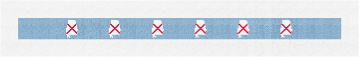 Alabama State Needlepoint Dog Collar Kit