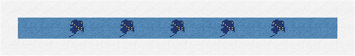 Alaska State Needlepoint Dog Collar Kit