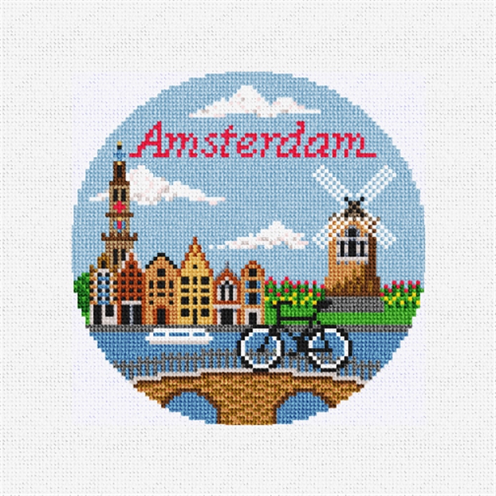 Amsterdam Needlepoint Ornament Kit