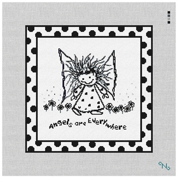Angels are Everywhere Kit Stitched Preview