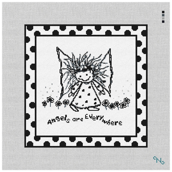 Angels are Everywhere Kit Stitched Preview