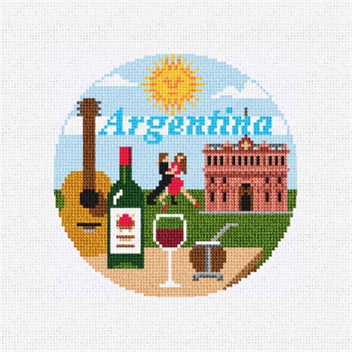 Argentina Needlepoint Ornament Kit