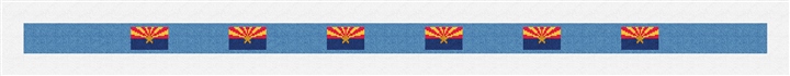 Arizona Flag Needlepoint Belt Kit