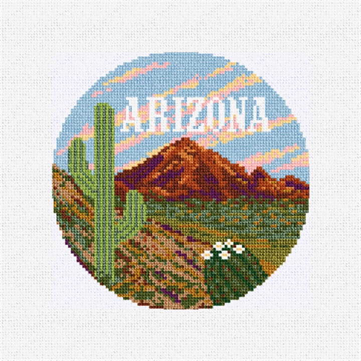 Arizona Needlepoint Ornament Kit