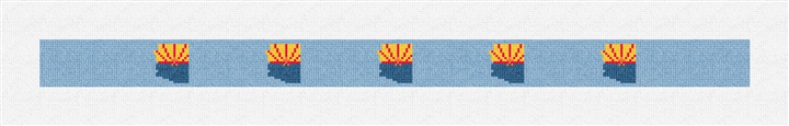 Arizona State Needlepoint Dog Collar Kit