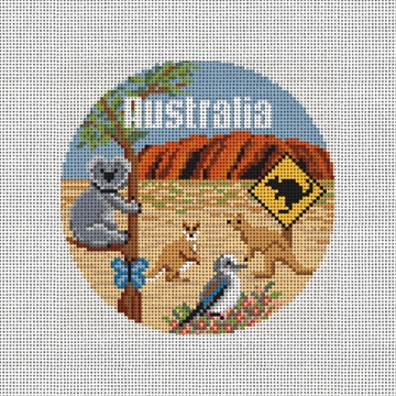 Australia Needlepoint Ornament Kit