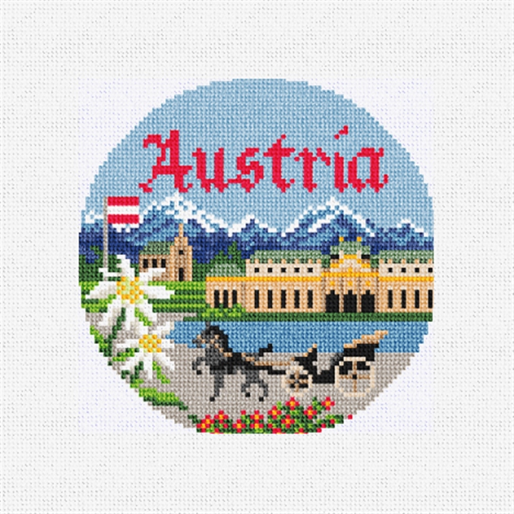 Austria Needlepoint Ornament Kit
