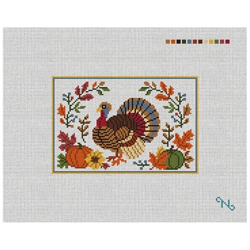 Autumn Blessings Needlepoint Door Hanger Kit