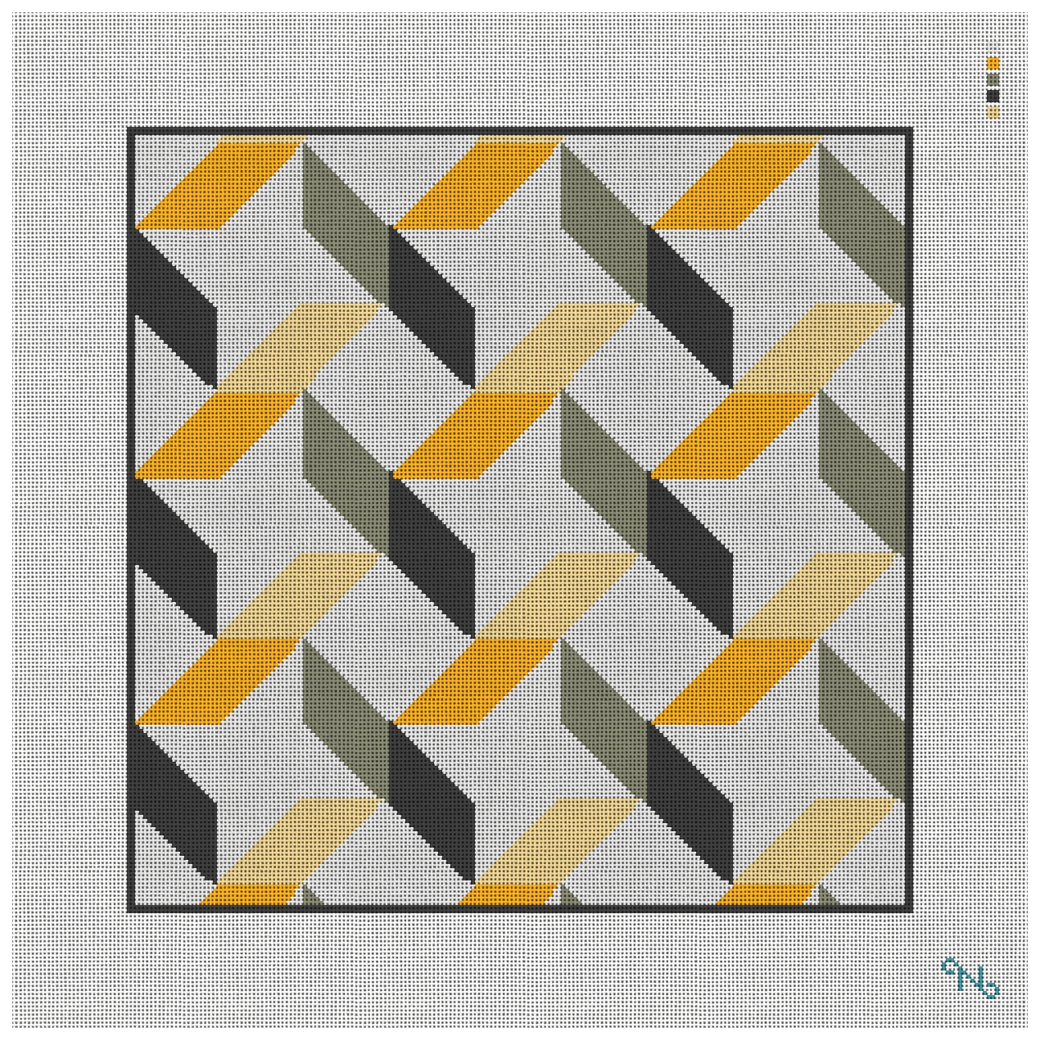 Autumn Vize Modern Needlepoint Kit