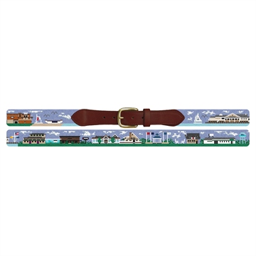 Avalon New Jersey Needlepoint Belt