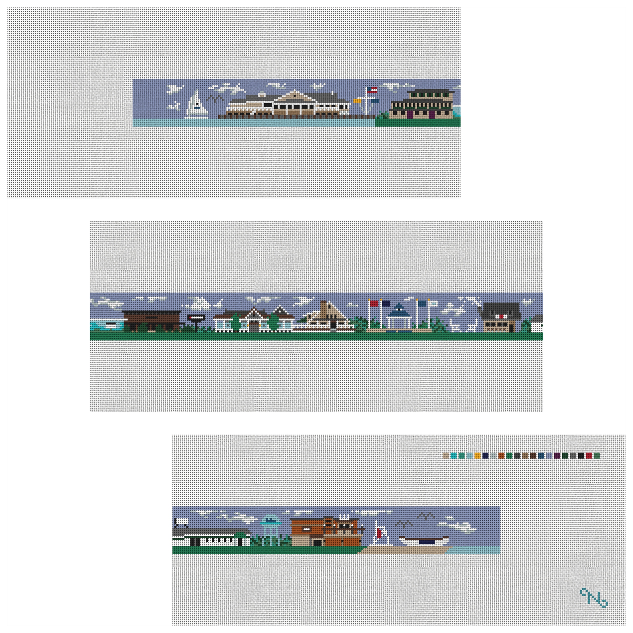 Avalon New Jersey Needlepoint Belt Kit
