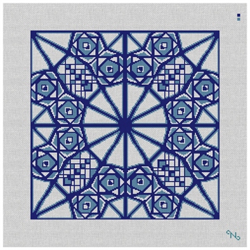Aydin Needlepoint Pillow Kit