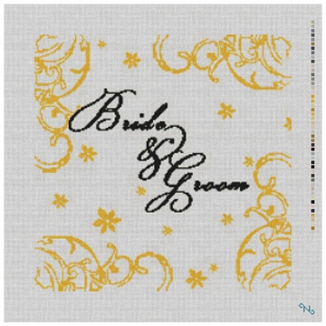 B and G Personalized Ring Bearer Pillow Kit