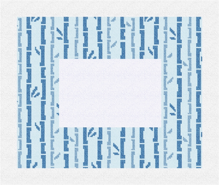 Bamboo Picture Frame Needlepoint Kit