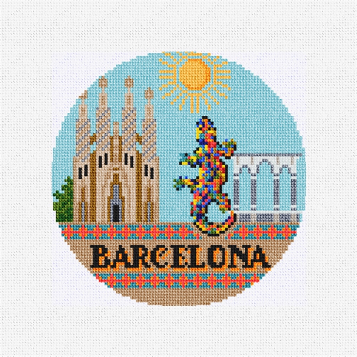 Barcelona Needlepoint Ornament Kit