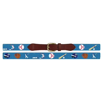 Baseball Needlepoint Belt