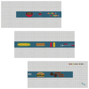 BBQ Needlepoint Belt Kit