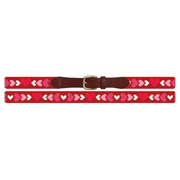 Be My Valentine Needlepoint Belt 