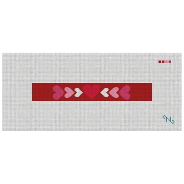 Be My Valentine Needlepoint Key Fob Kit