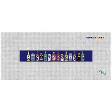 Beer Collection Needlepoint Key Fob Kit