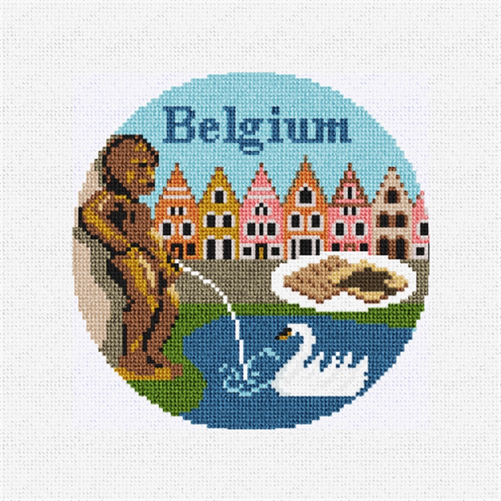 Belgium Needlepoint Ornament Kit