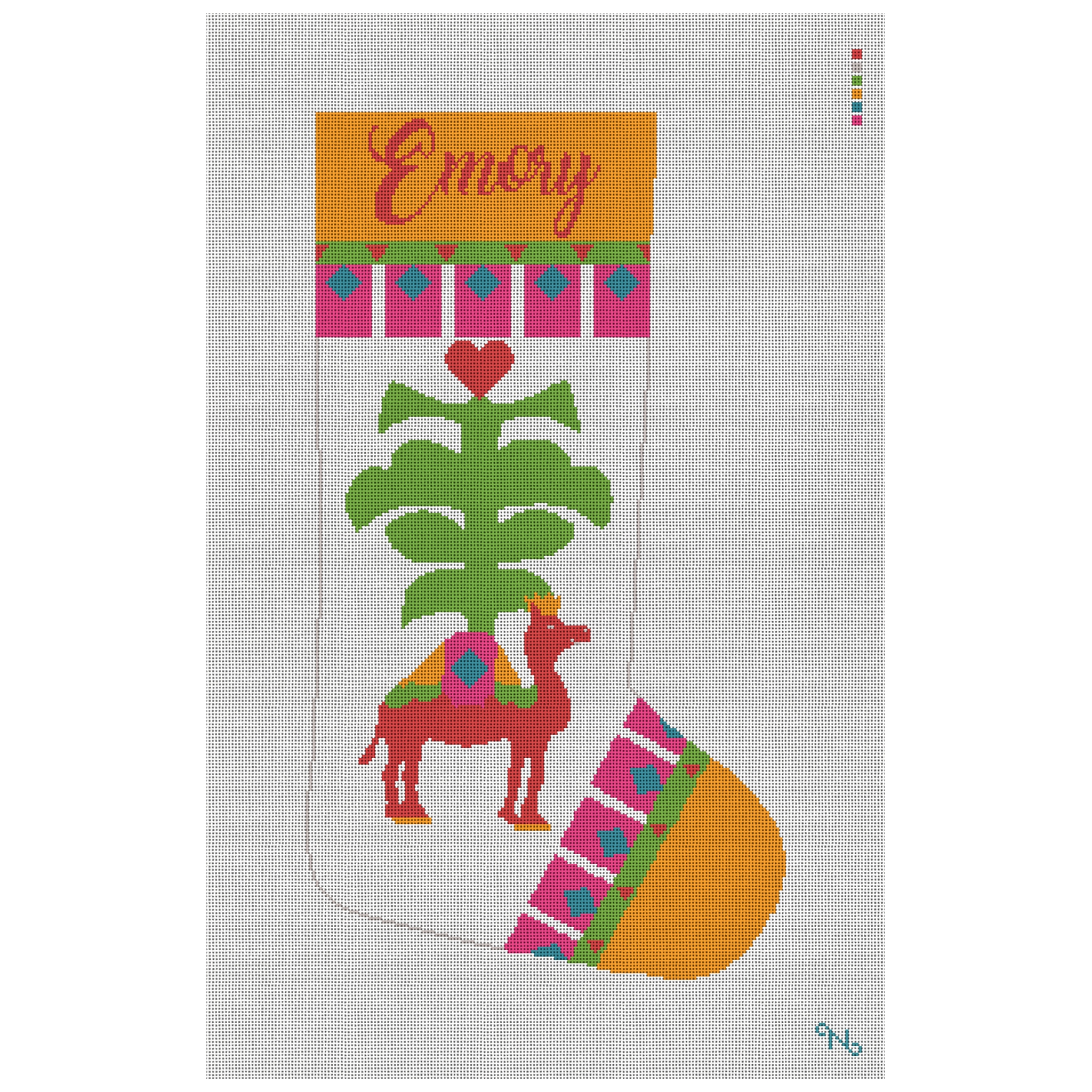 Belle Noel Oasis Christmas Stocking Kit