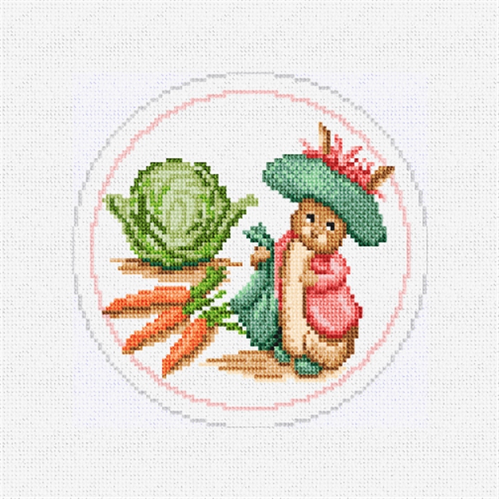 Benjamin Bunny Needlepoint Ornament Kit