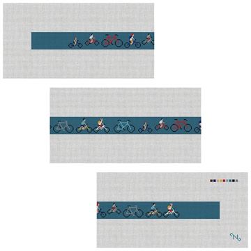 Bicycle Needlepoint Belt Kit