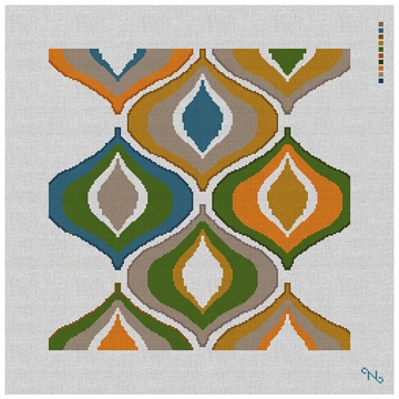Big Drops Bargello Needlepoint Kit