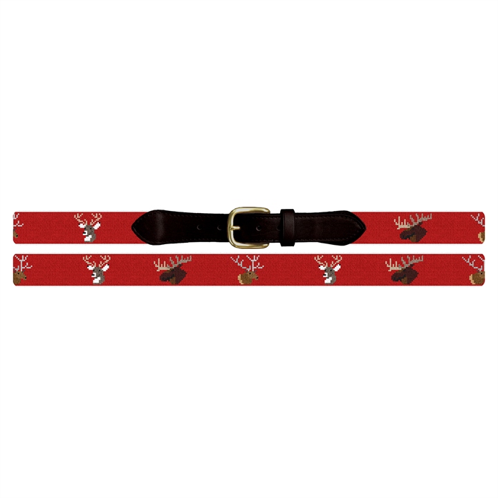 Big Game Needlepoint Belt