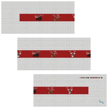 Big Game Needlepoint Belt Kit