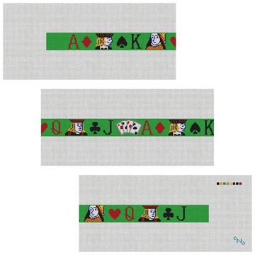 Black Jack Needlepoint Belt Kit