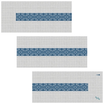 Blue Ares Needlepoint Belt Kit