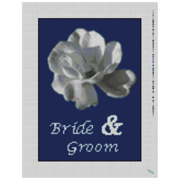 Blue Forever Personalized Ring Pillow Kit