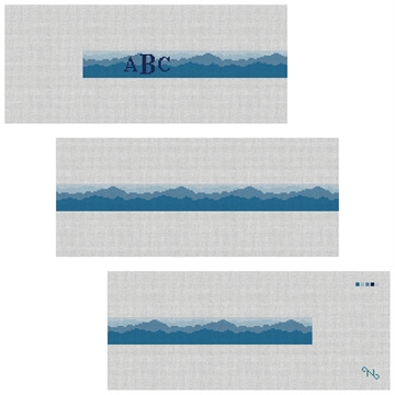 Blue Ridge Mountains Needlepoint Belt Kit
