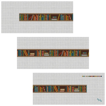 Bookshelf Needlepoint Belt Kit