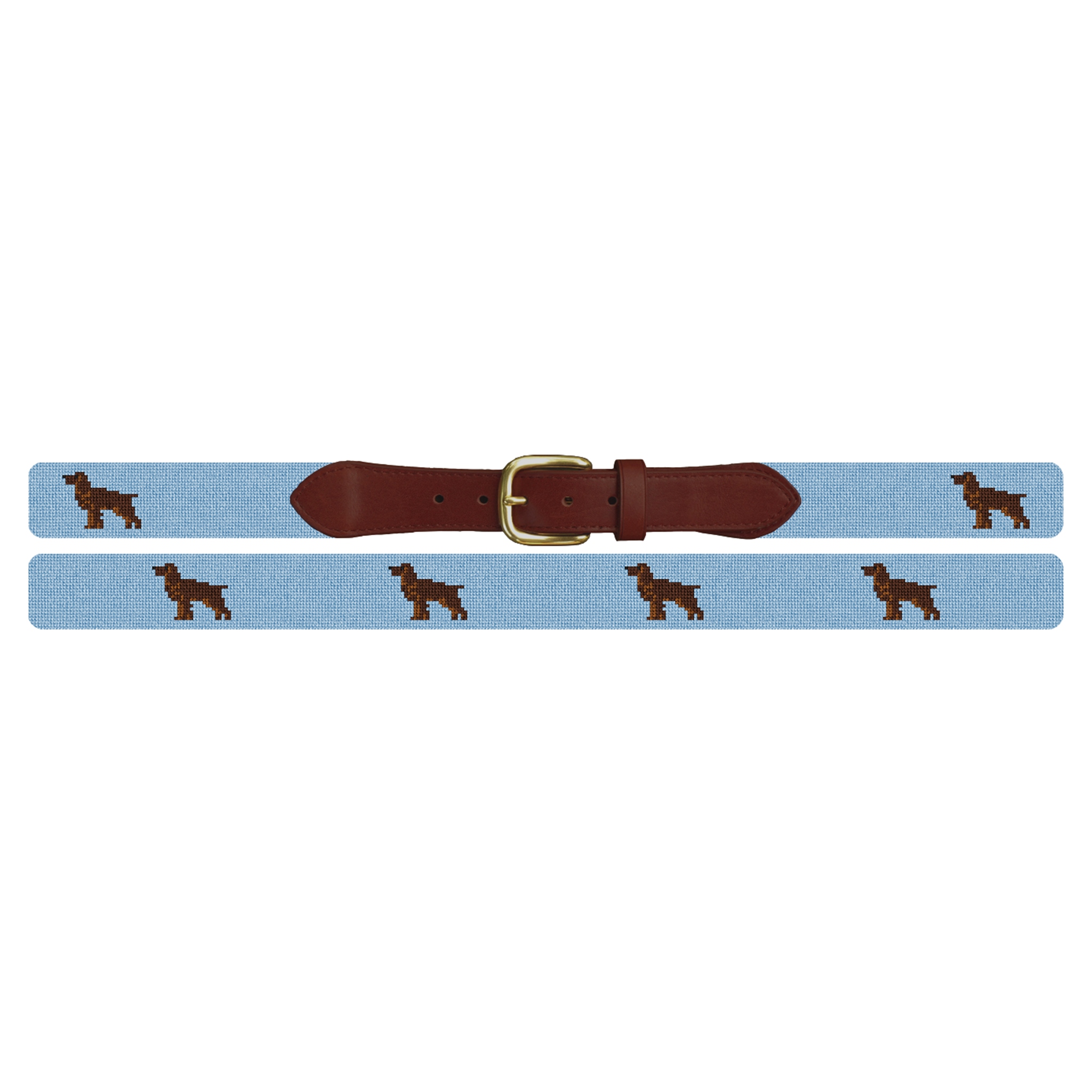 Boykin Spaniel Needlepoint Belt