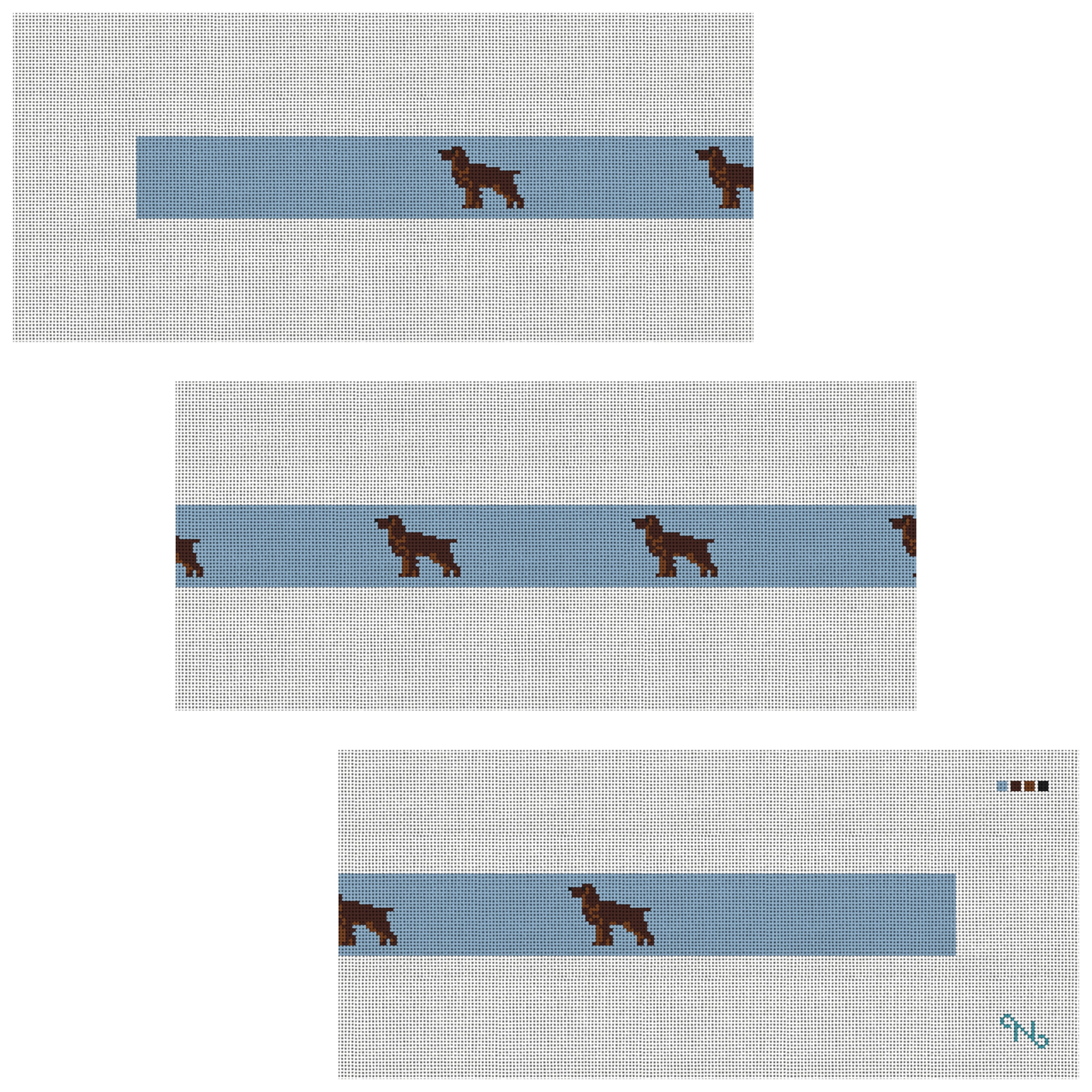 Boykin Spaniel Needlepoint Belt Kit